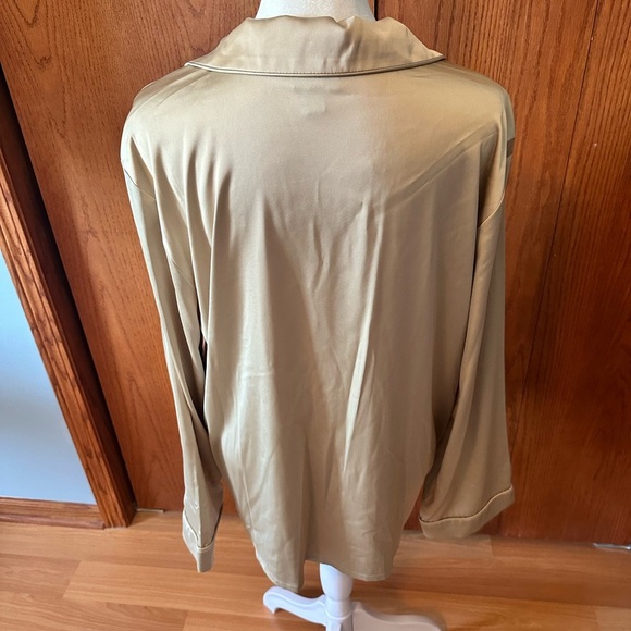 NWT International Concepts 2 Piece Pajama Set Womens Size L Safari - Picture 2 of 16